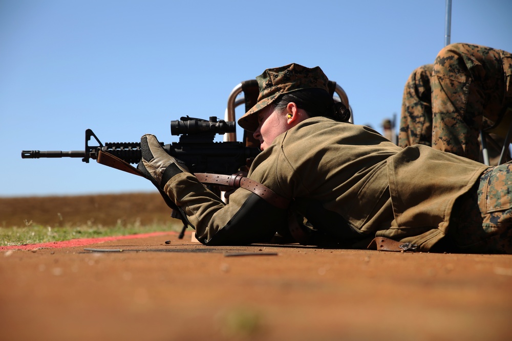 Pacific Marines shoot in PACDIV