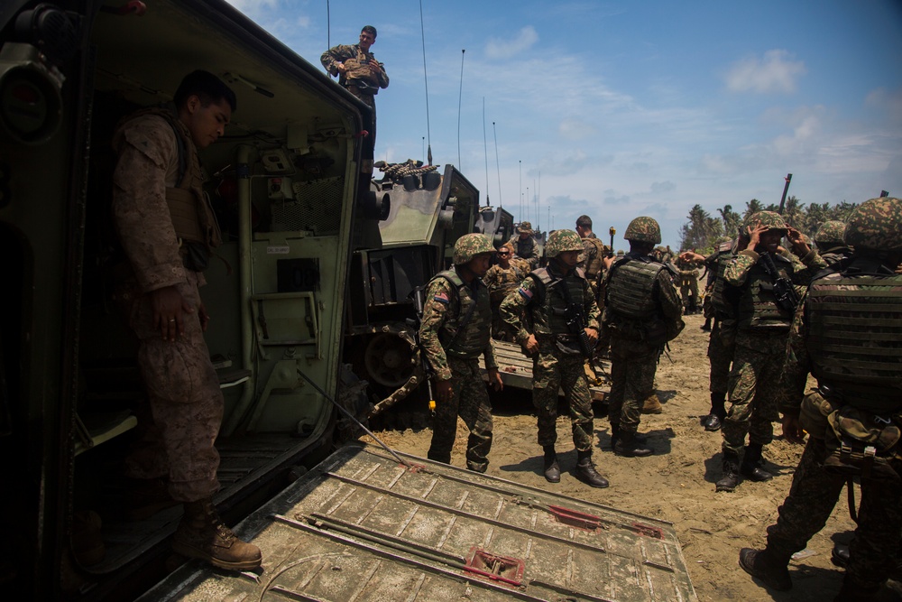 Malaysia amphibious assault