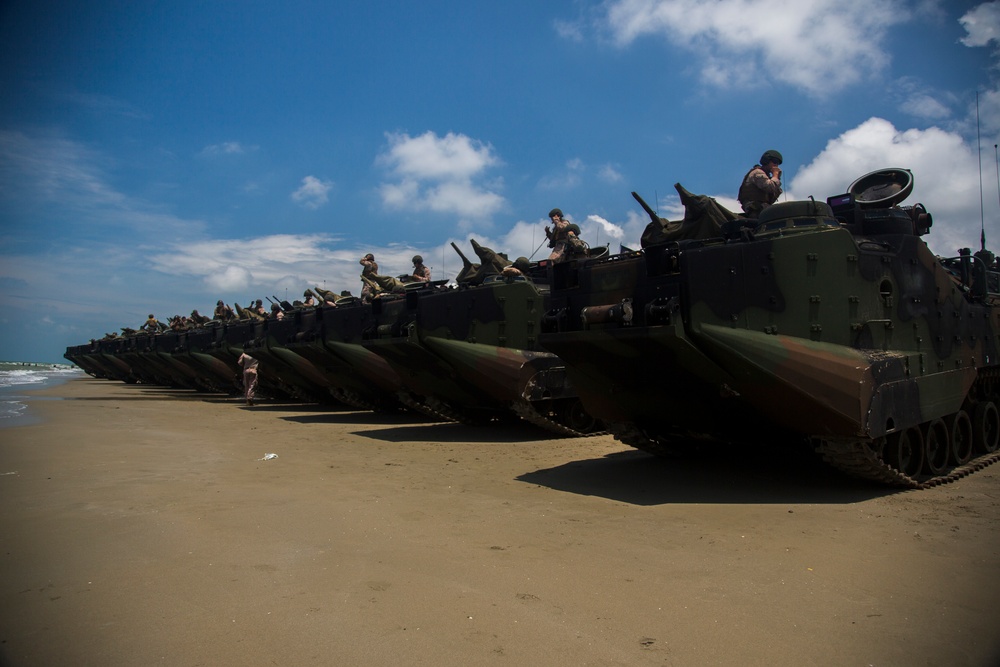 Malaysia amphibious assault