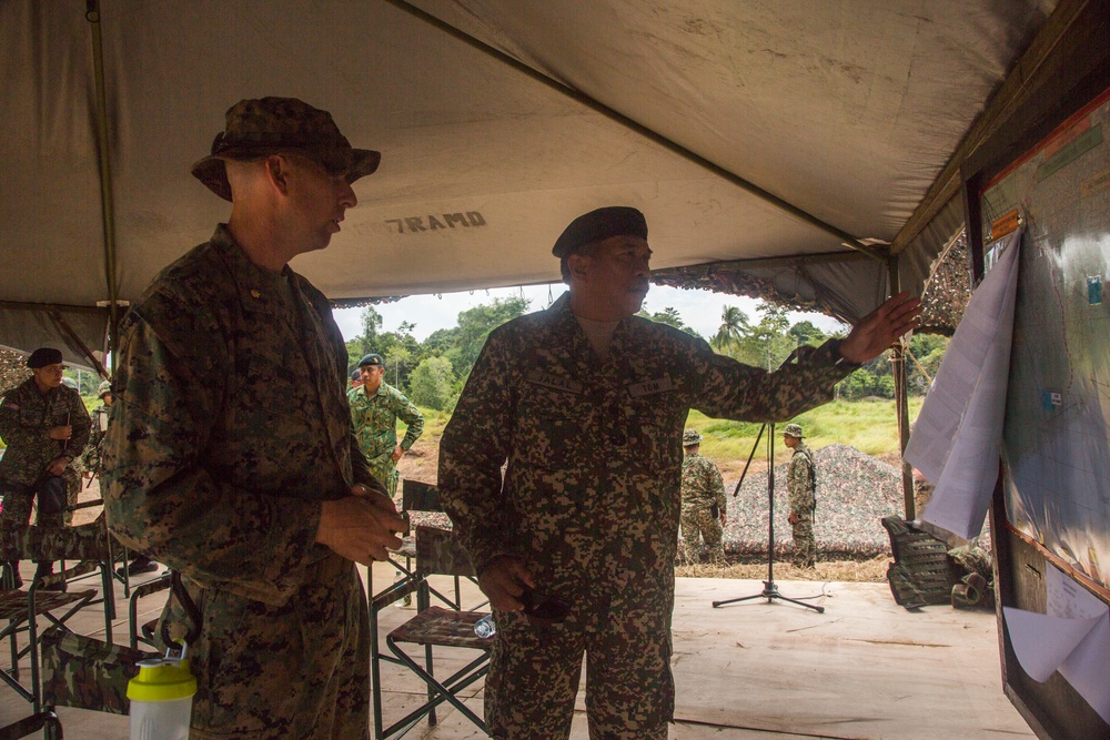 Malaysia amphibious assault