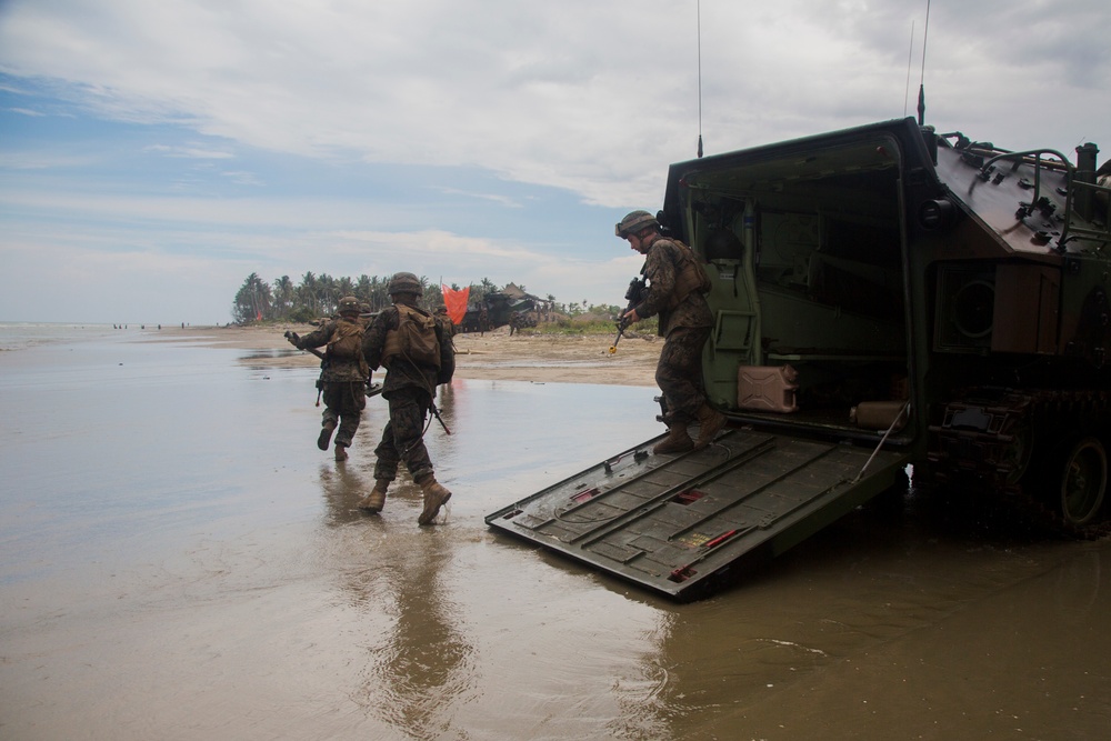 Malaysia amphibious assault