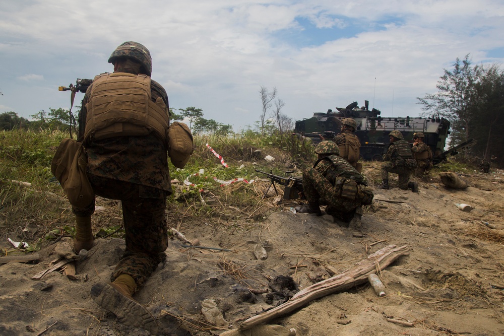 Malaysia amphibious assault