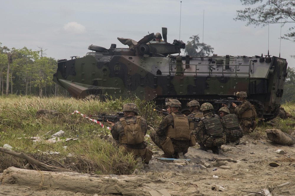 Malaysia amphibious assault