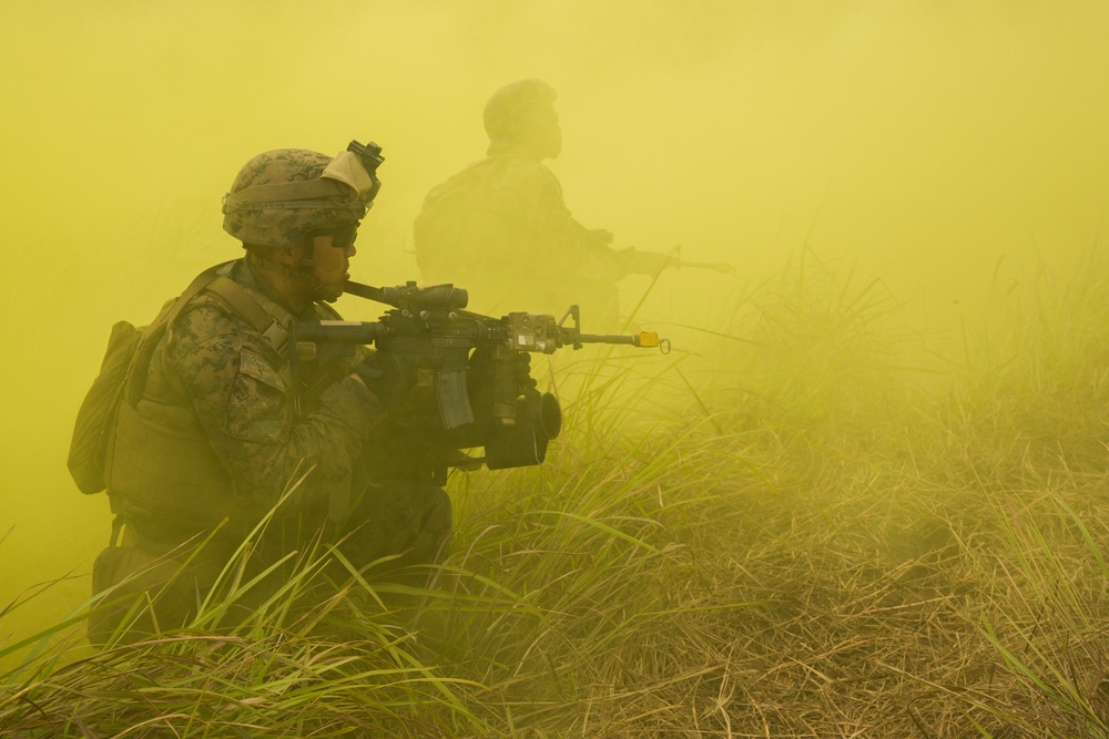 Malaysia amphibious assault