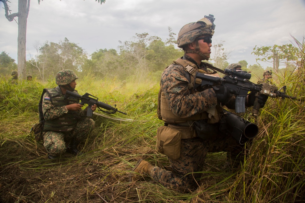 Malaysia amphibious assault