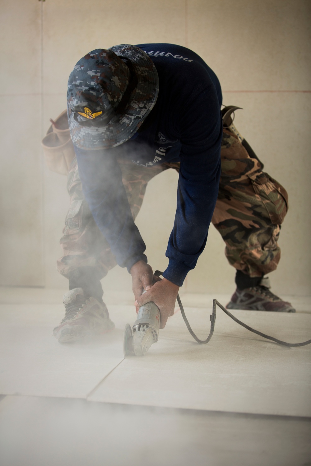 Construction Continues at the Wat Ban Mak School During Exercise Cobra Gold