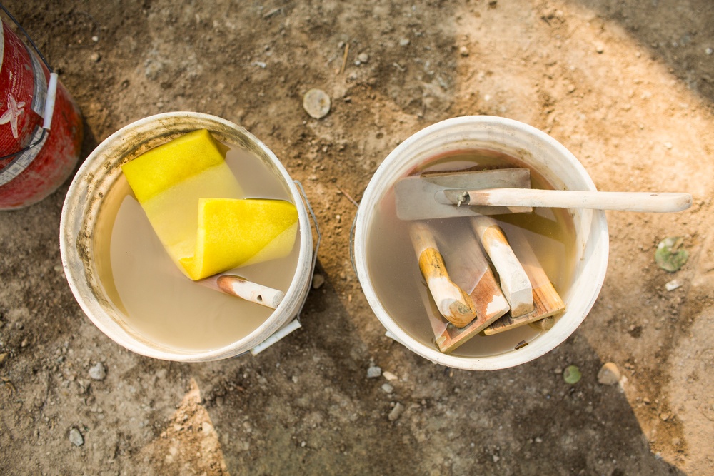 Construction Continues at the Wat Ban Mak School During Exercise Cobra Gold