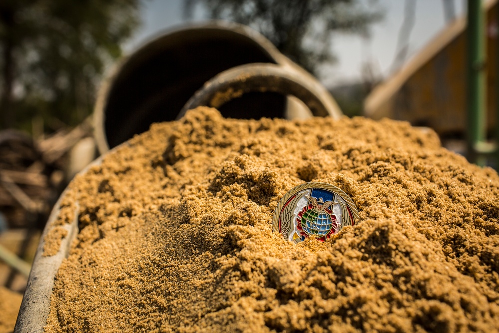 Construction Continues at the Wat Ban Mak School During Exercise Cobra Gold