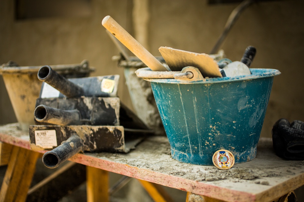 Construction Continues at the Wat Ban Mak School During Exercise Cobra Gold