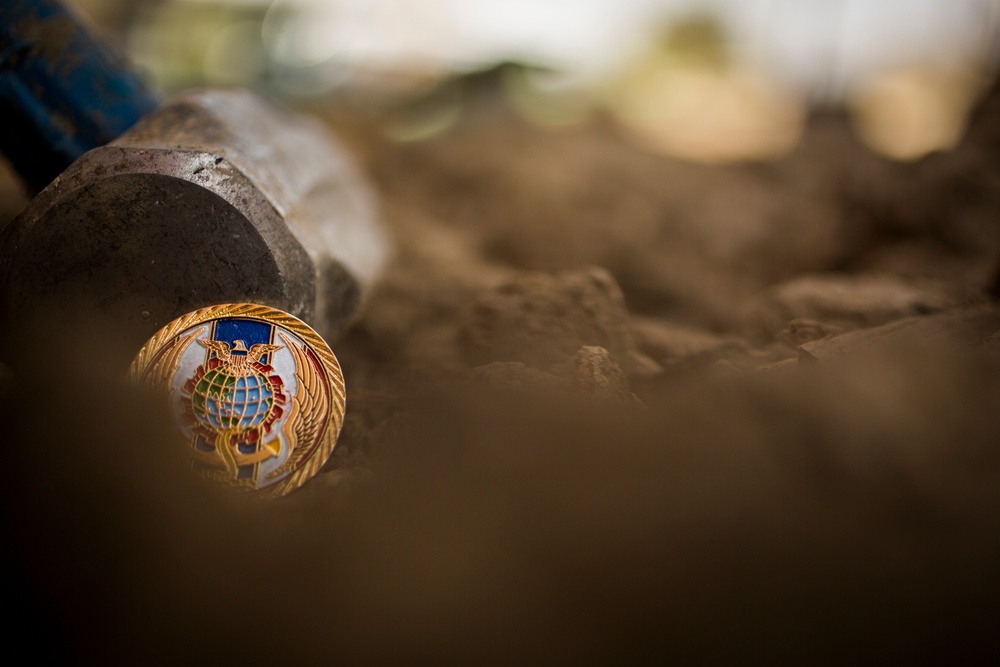 Construction Continues at the Wat Ban Mak School During Exercise Cobra Gold