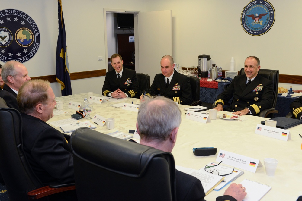 NSA Naples German staff talks