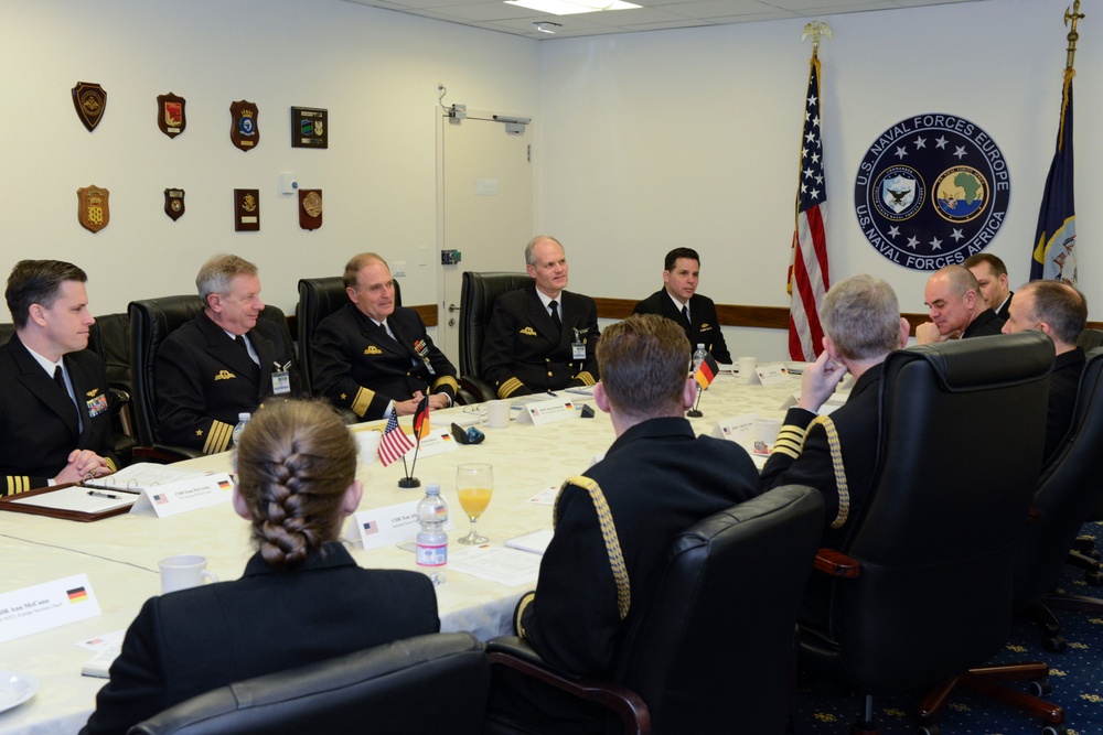 NSA Naples German staff talks