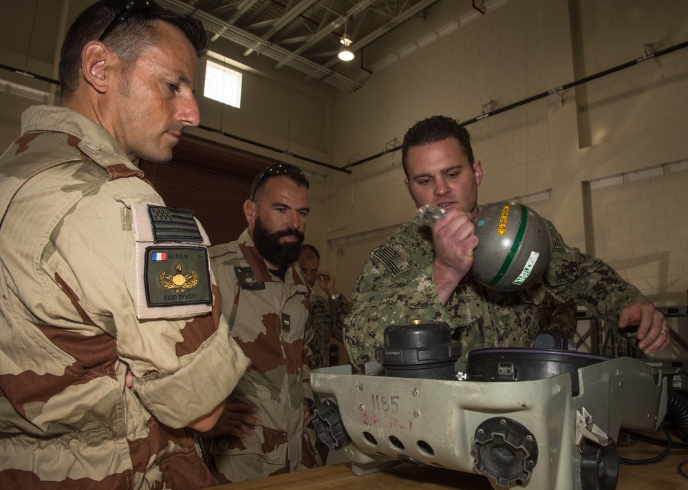 CTG 56.1 Conducts Tour to French EOD