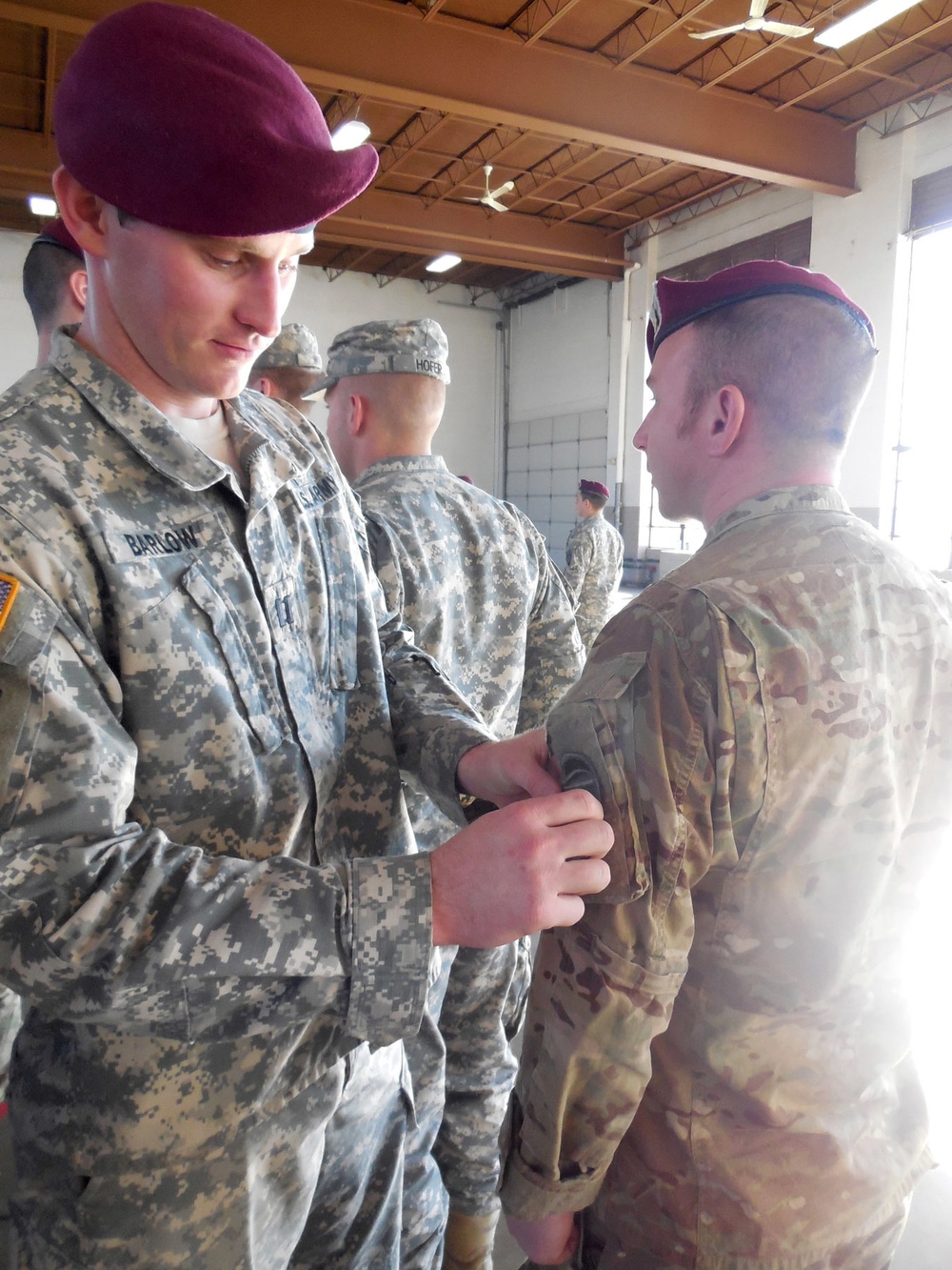 LRS redesignates as a 38th Infantry Division unit