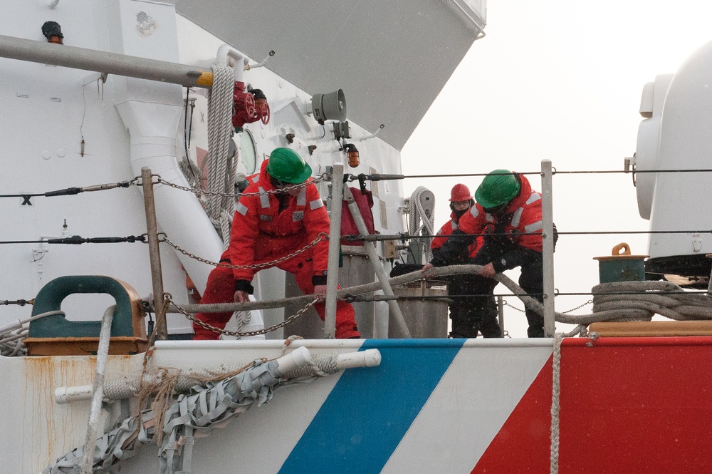 Coast Guard Cutter Spencer returns from North Atlantic patrol