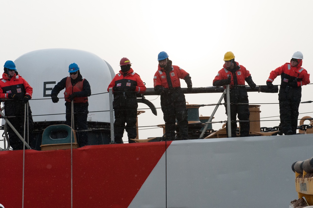 Coast Guard Cutter Spencer returns from North Atlantic patrol