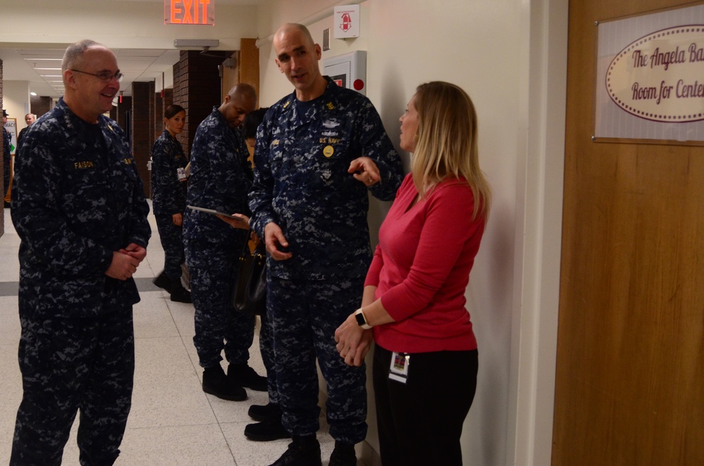 Navy Surgeon General visits NHCL