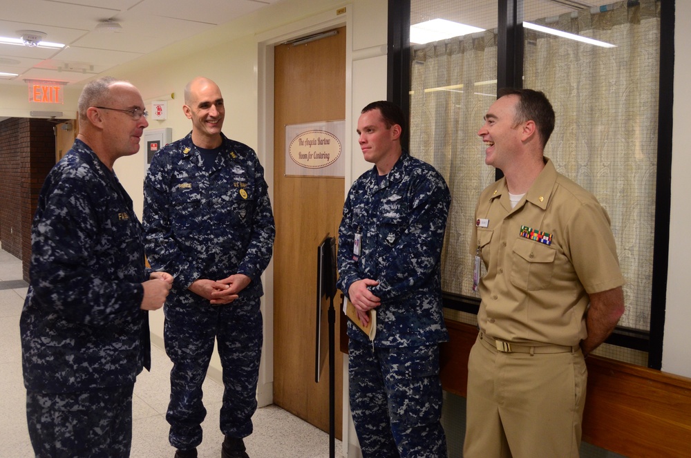 Navy Surgeon General visits NHCL