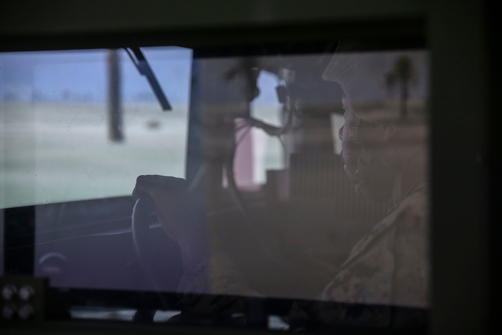 On the road again: 8th ESB Marines simulate convoy operations