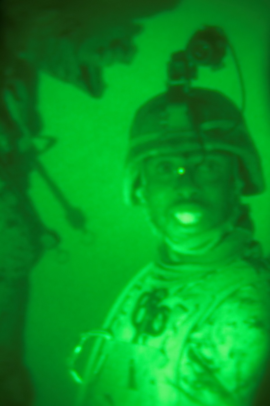 Golf Company 2/4 Conducts Night Raid prior to Deployment