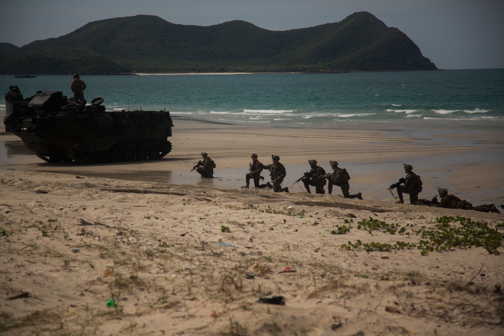 Thailand practice amphibious assault