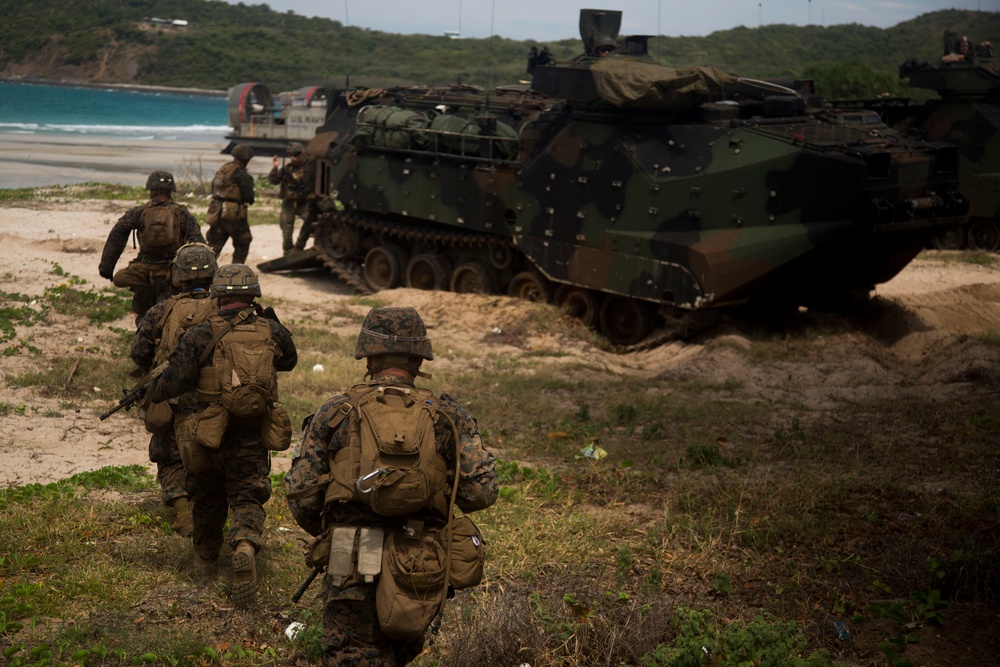 Thailand practice amphibious assault