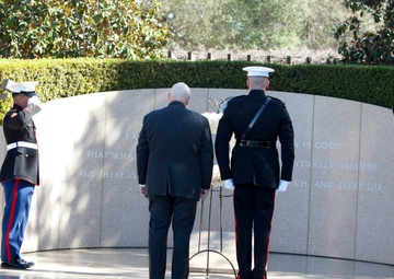 President Ronald Reagan Wreath Laying Ceremony