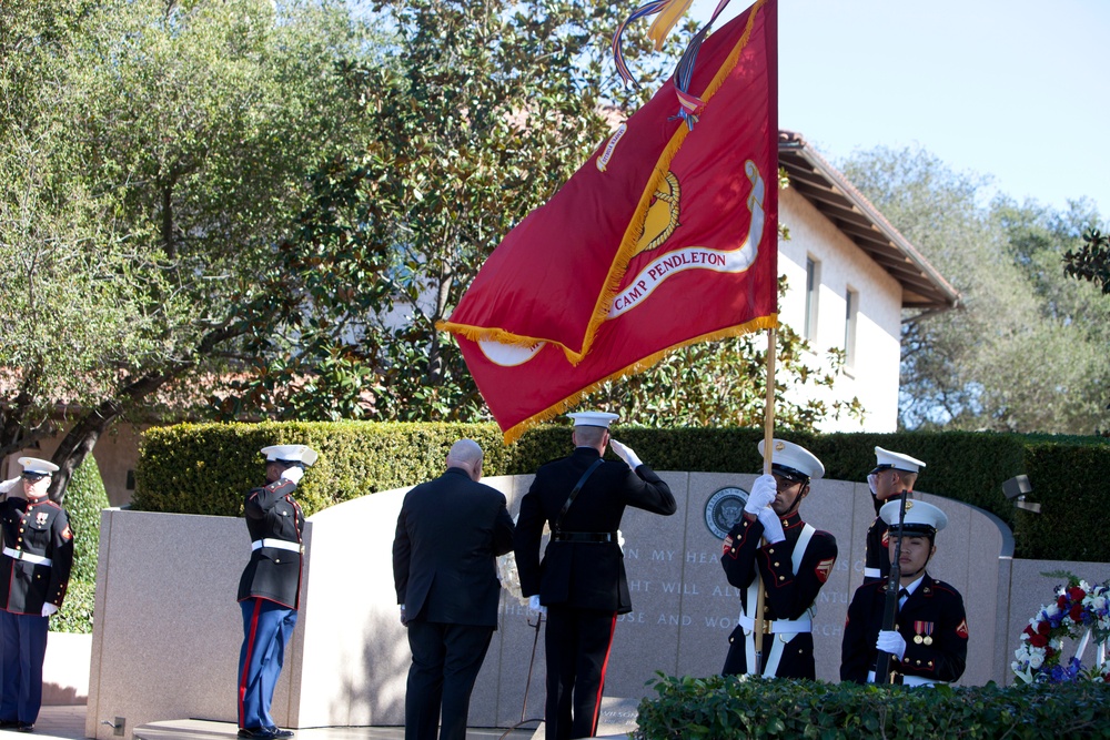 President Ronald Reagan Wreath Laying Ceremony