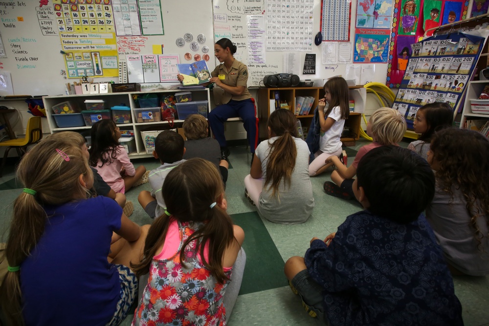 Marines encouraged to help out, volunteer at local schools
