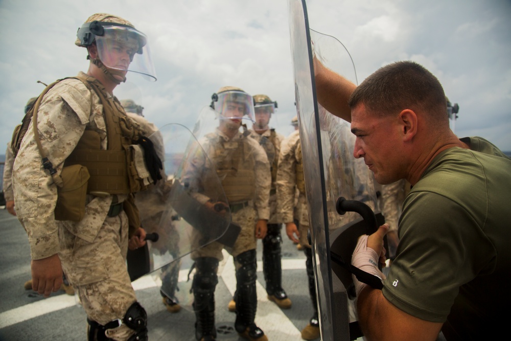 Riot control training