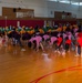 5th graders, Okinawa children get together for sports day fun