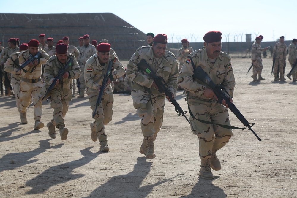 Task Group Taji conducts helo training, night fire exercise for Nineveh Operations Command soldiers