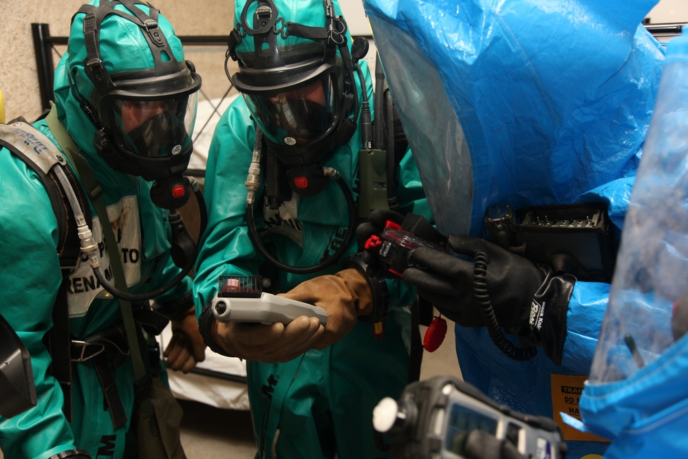Spanish, American and Slovenian CBRN responders learn to work together