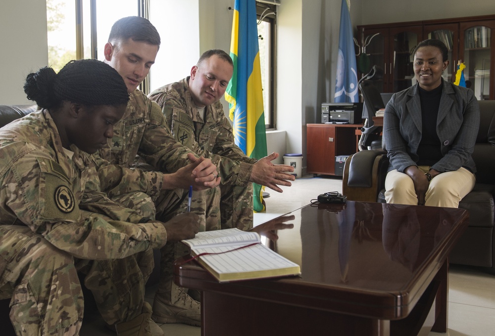 CJTF-HOA, RDF share best practices for Civil-Military Cooperation