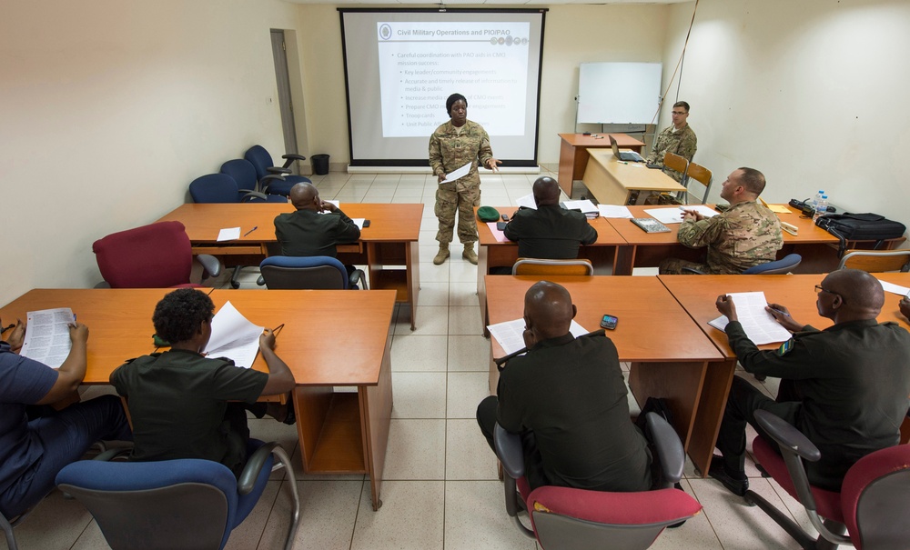 CJTF-HOA, RDF share best practices for Civil-Military Cooperation