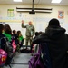 AFSOUTH command chief demonstrates his love for reading