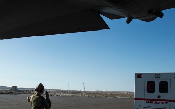 379th EAES transports patients