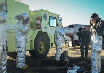 ARFF conducts burn training