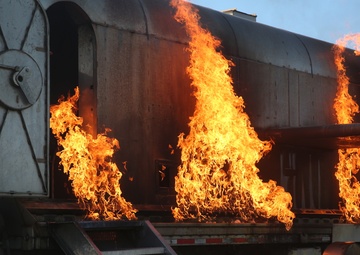 ARFF conducts burn training