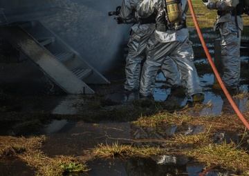 ARFF conducts burn training