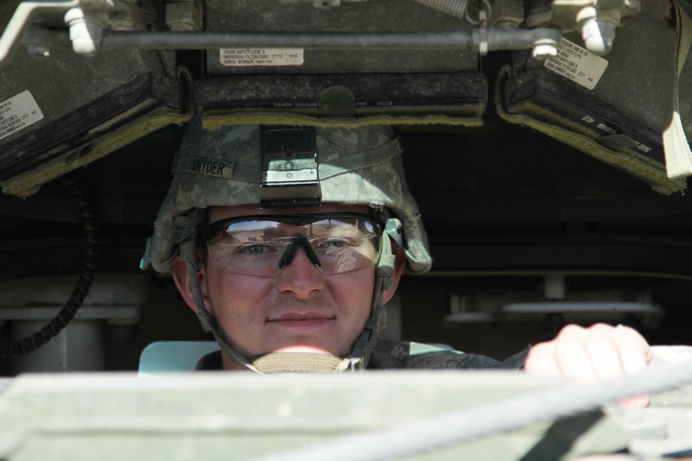 3rd Cavalry Regiment Soldiers train