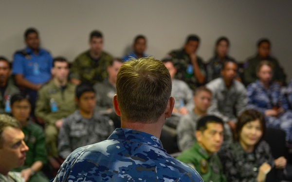 COPE NORTH 16 participants conduct tabletop humanitarian assistance and disaster relief exercise