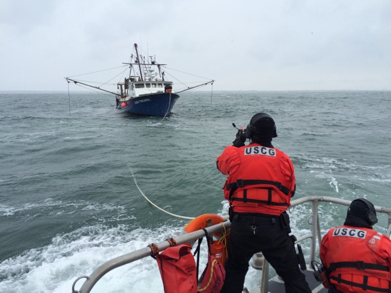 Coast Guard, good Sams respond to help crew aboard fishing boat disabled 30 miles south of Block Island