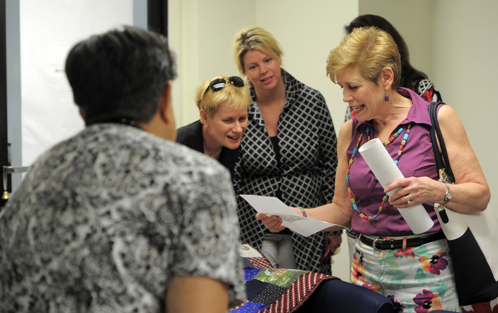 Mrs. Dunford takes on waiting lists, security clearances, funding at ASYMCA Honolulu