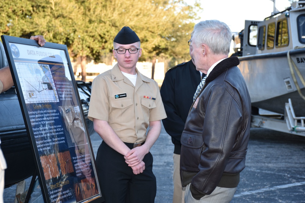 Navy secretary visit