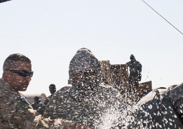 40th CAB and 366th Chemical Co. train for CBRN attack