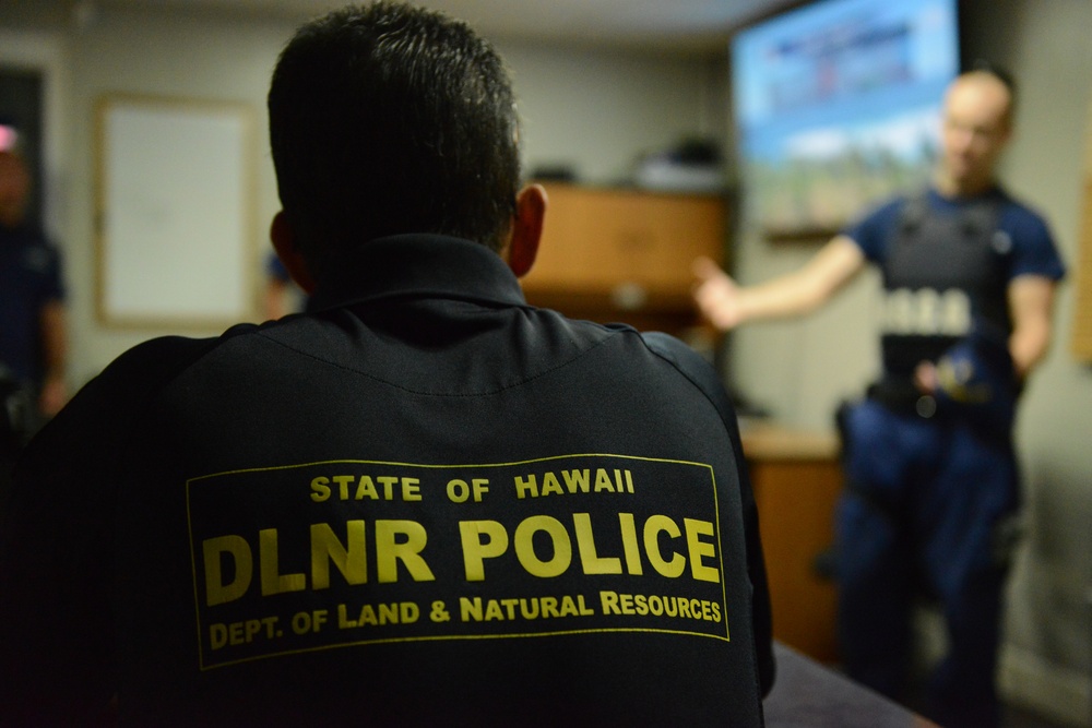 Coast Guard, Hawaii Department of Land and Natural Resources conduct Operation Kohola Guardian patrols off Maui