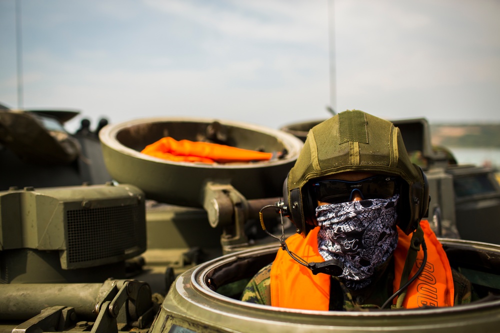 Service Members Participate in an Amphibious Capabilities Demonstration During Cobra Gold 2016