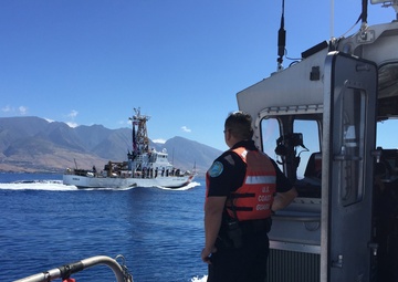 Coast Guard, Hawaii Department of Natural Resources conduct Operation Kohola Guardian patrols off Maui