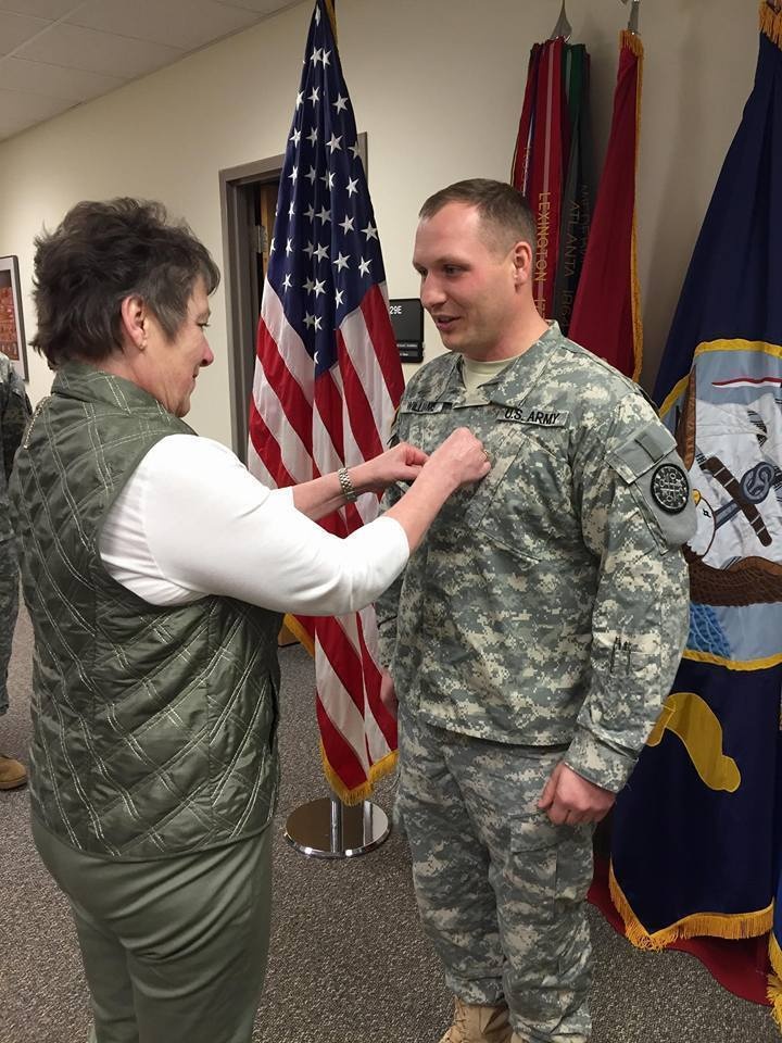 Michigan National Guard promotes Midland soldier